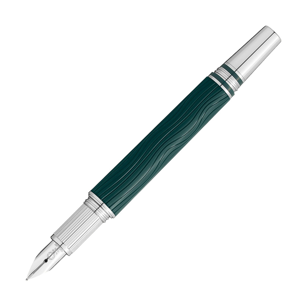 Stylo plume Montblanc StarWalker PolarGreen Pointe Doué M 132906