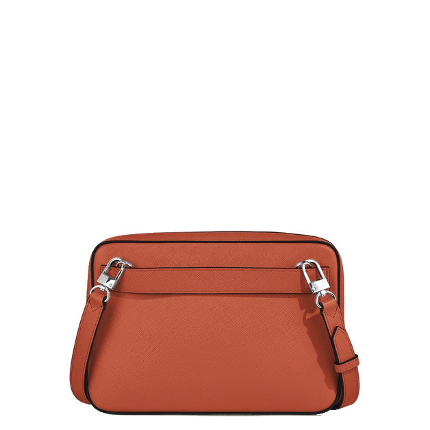 Montblanc kleine mandarijn Sartorial leren schoudertas 221576