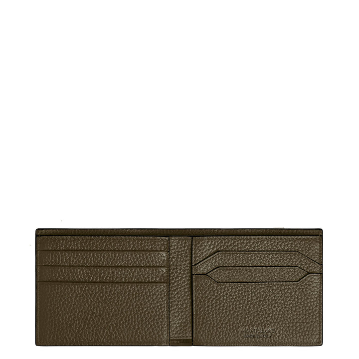 Portefeuille Montblanc 6cc kaki 220197