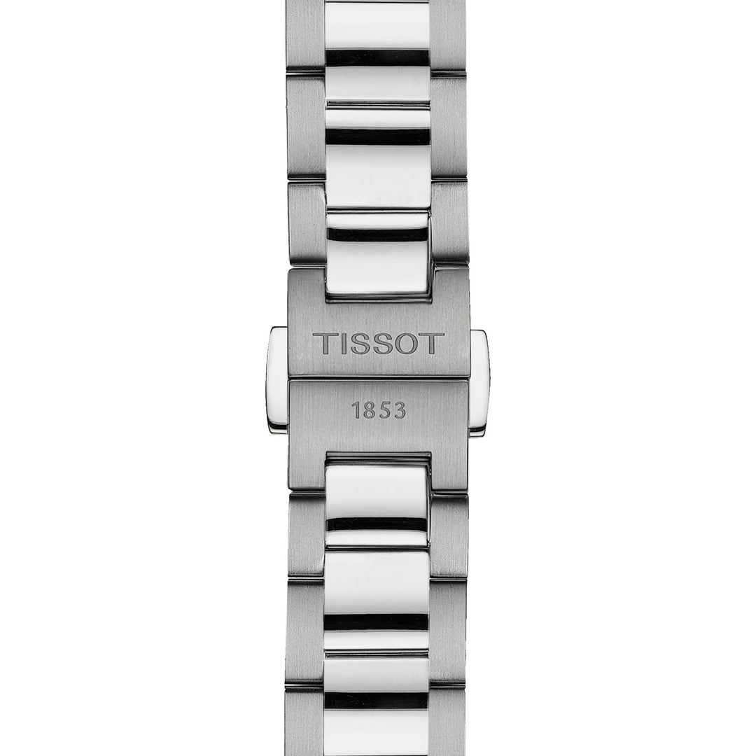 Tissot Clock PR 100 34mm Blue Quartz Stahl T150.210.11.041.00