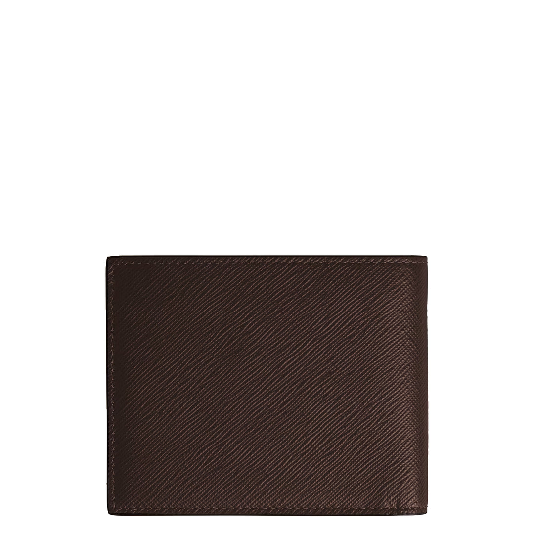 Montblanc 6cc portemonnee in ebbenhout kleermakersleer 222995
