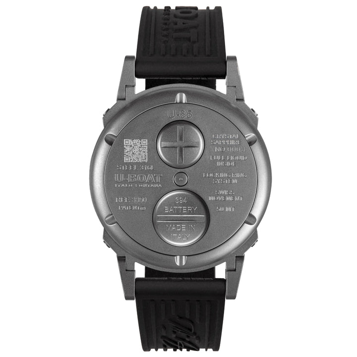 Montre U-BOAT U-65 SS GREEN 44mm acier quartz squelette 3350