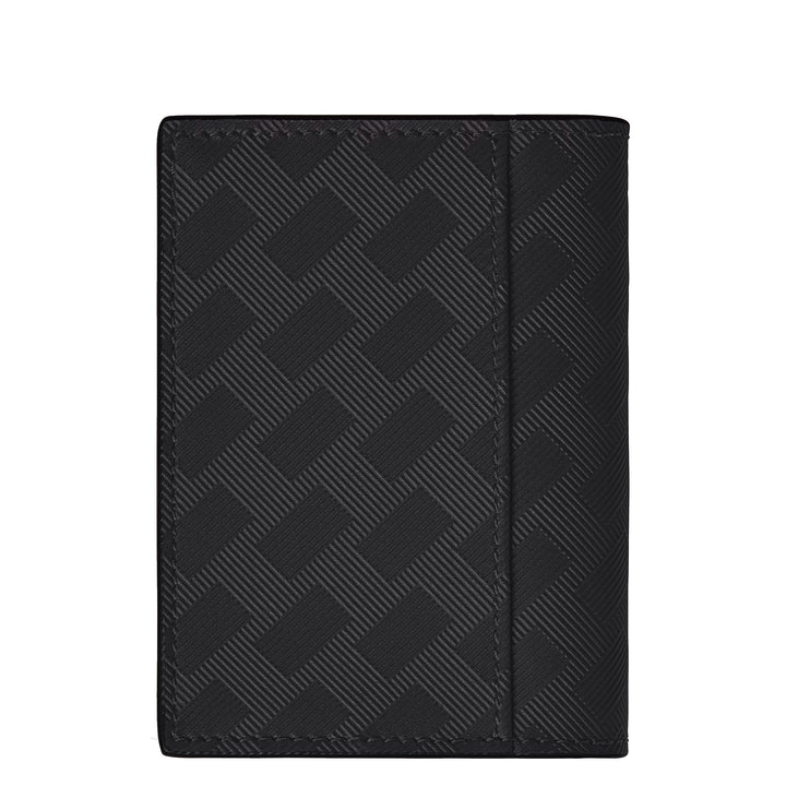 Porte-cartes Montblanc 4 poches Cuir Extreme noir/bauxite 223167