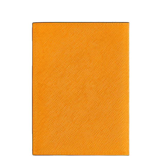 Montblanc Sartorial saffron leather passport holder 221466