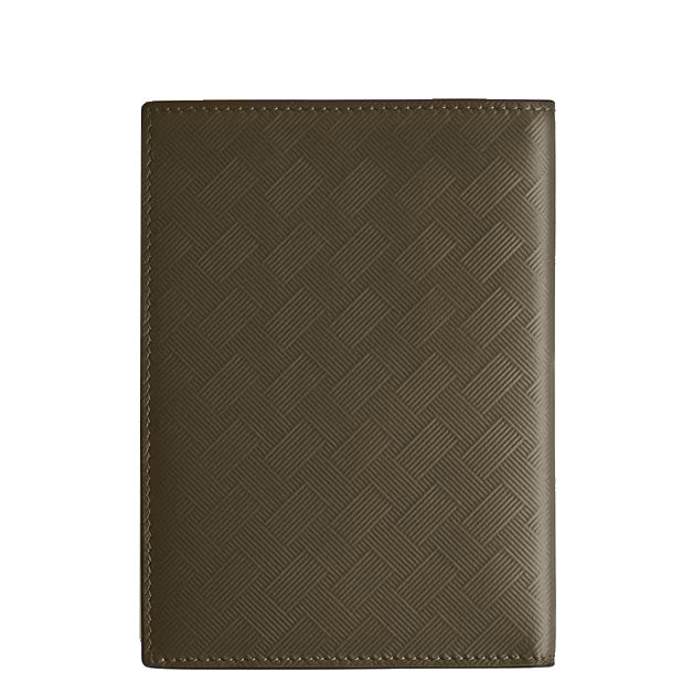 Montblanc Extreme khaki leather passport holder 221430