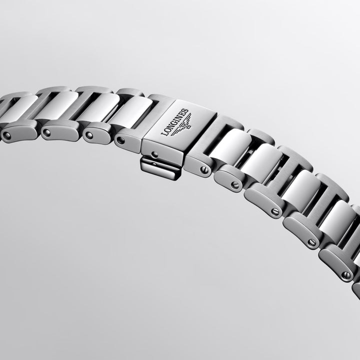 Longines Conquest Uhr 34 mm blauer Automatikstahl L3.430.4.92.6