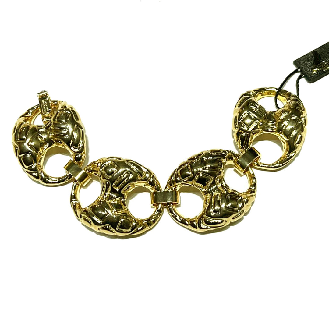 Federica Rossi Maglia Marina bracelet bronze PVD finish 18kt gold FR.BR.03