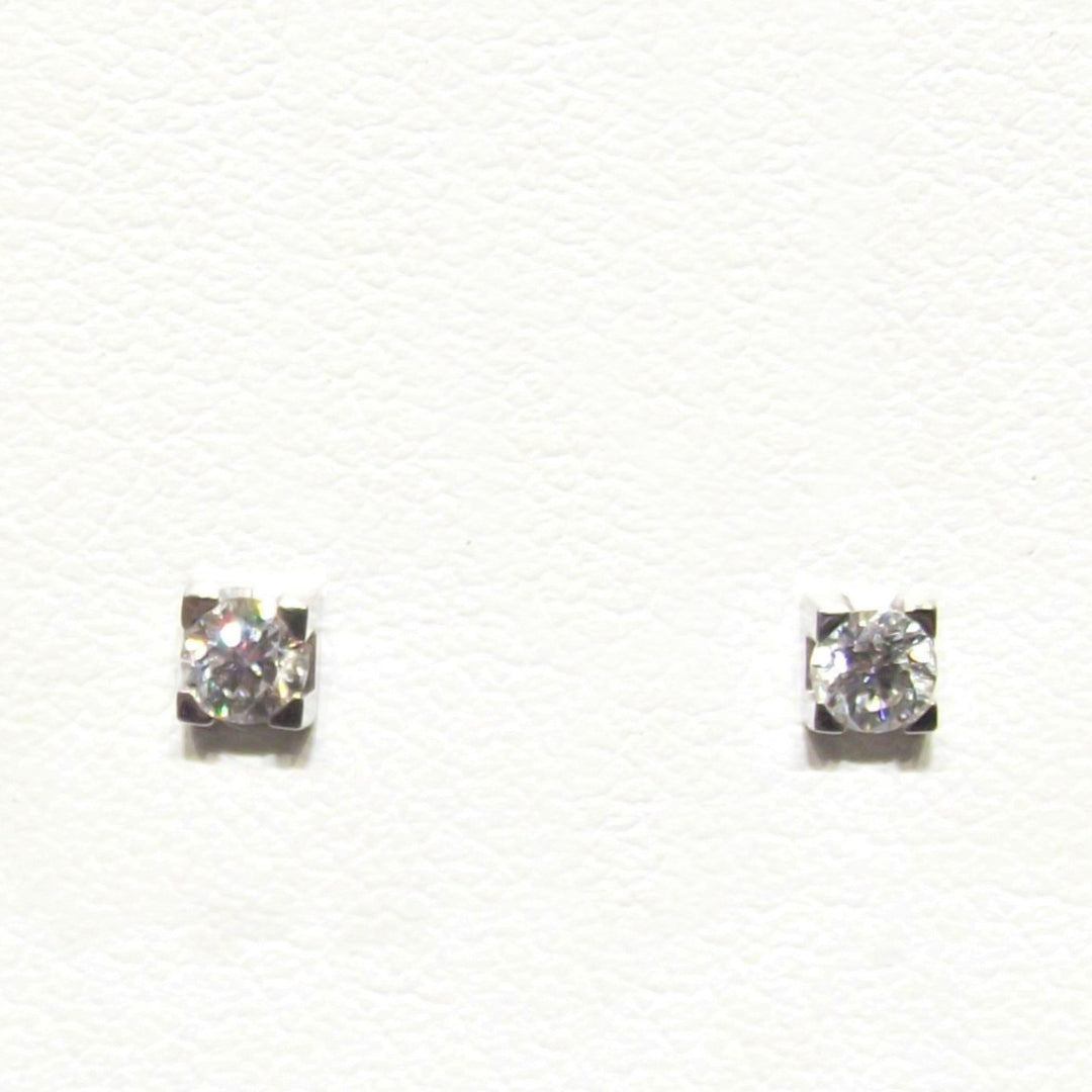 Davite & Delucchi oorbellen Punto Luce Gold 18KT Diamonds 0.50CT vs G BB8283-50