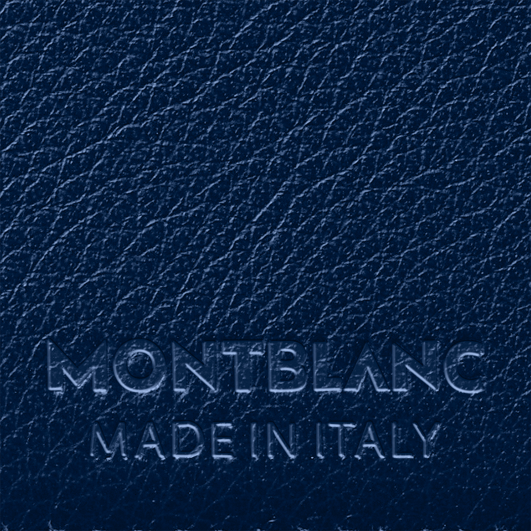 Montblanc Portfolio 6 Meisterstück selectie zachte blauwe regisseurs 130059