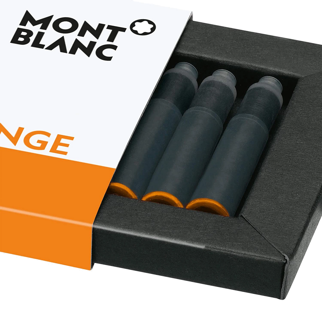 Montblanc Tinte in Manganpatronen Orange Arancio 128207