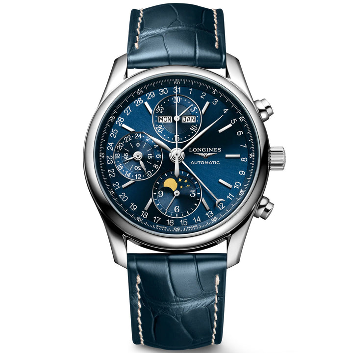 Longines Master Collection 40mm automatisch blauw staal L2.673.4.92.0