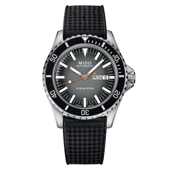 Mido Ocean Star Tribute Stand Standing 40mm Automatic Gray Steel M026.830.17.081.00 uur