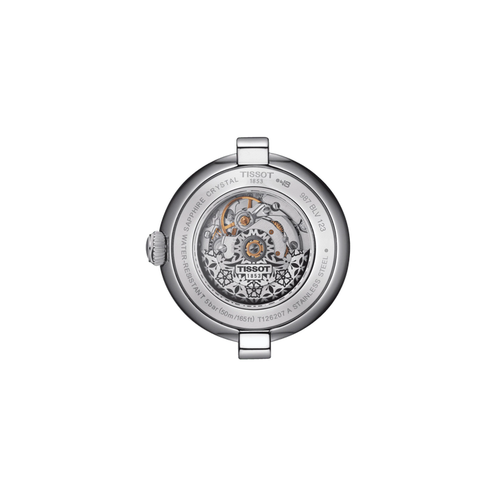 Tissssot watch Bellissima Automatic 29mm white automatic steel T126.207.111.013.00