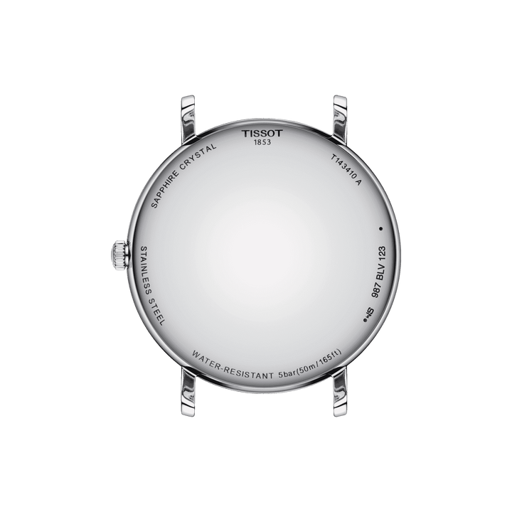 Tissot Eveytime Watch 40mm Silver Quartz Steel T143.410.11.011.00 uur