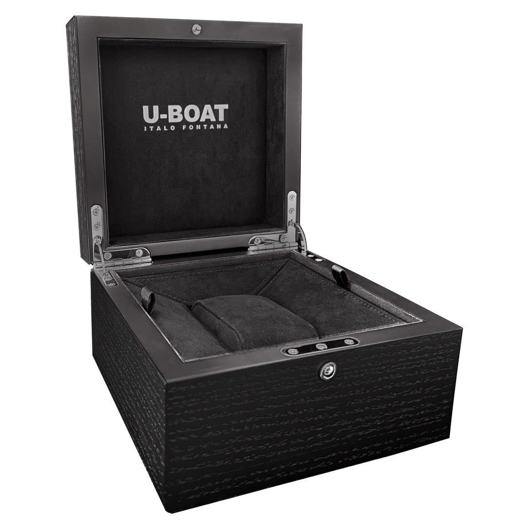 U-BOAT montre DUPLEX 46 BRONZE GR 46mm noir automatique bronze 9008