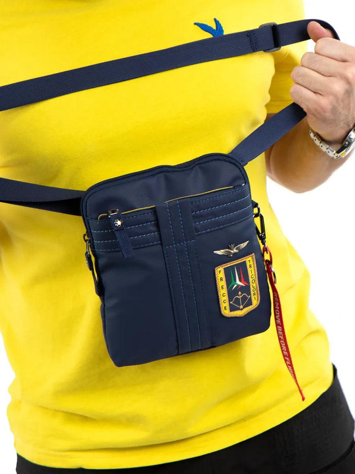 Aeronautica Militare kleine schoudertas voor tabletpijlen AM340-AN - Capodagli 1937