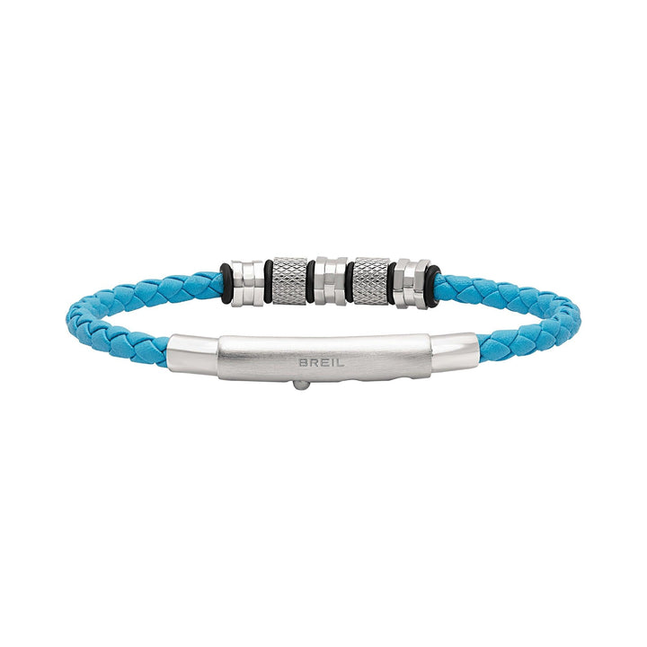 Breil bracciale Wanderlust acciaio pelle TJ3373 - Capodagli 1937