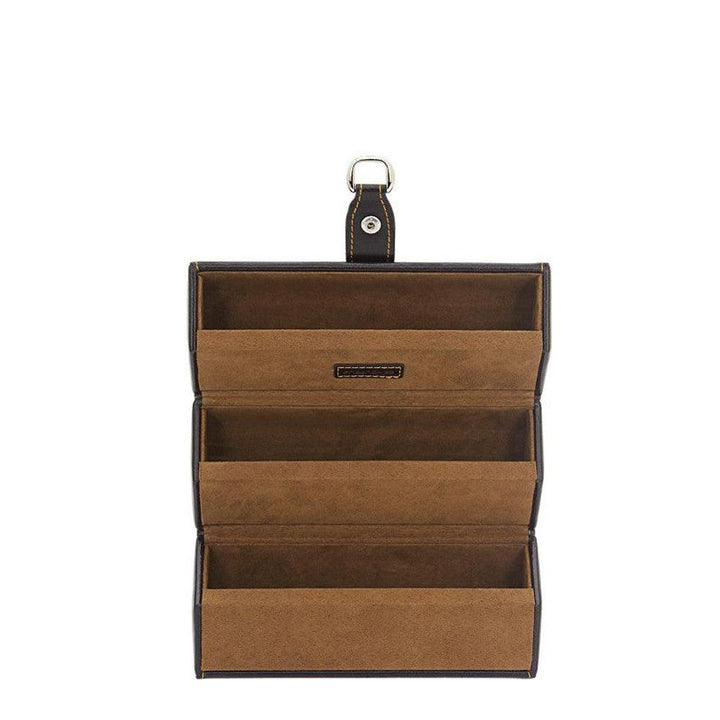 Etui à lunettes Friedrich23 Bond Brown 20112-3 - Capodagli 1937