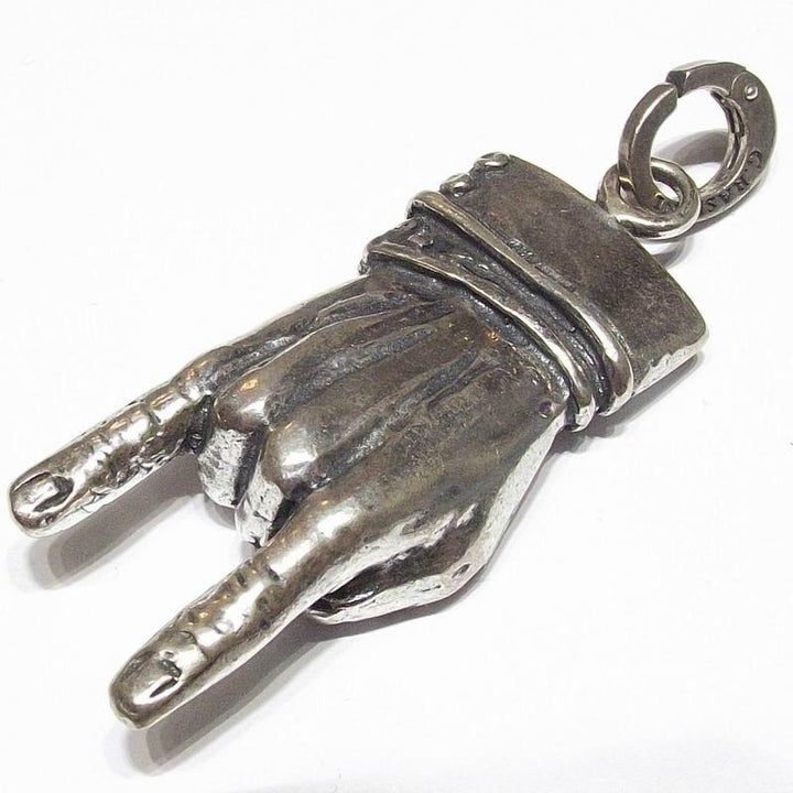 Giovanni Raspini bedel Mano Corna Grande zilver 925 6890 - Capodagli sieraden