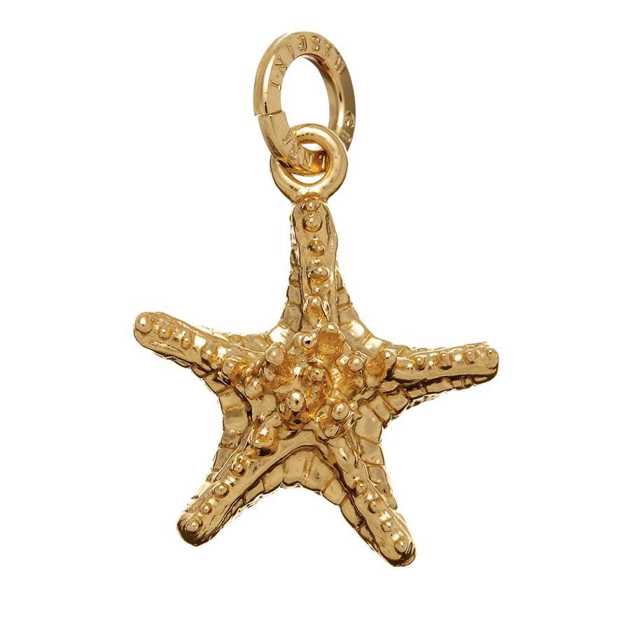 Giovanni Raspini charm Stella Grassa argento 925 finitura PVD oro giallo 8564 - Gioielleria Capodagli