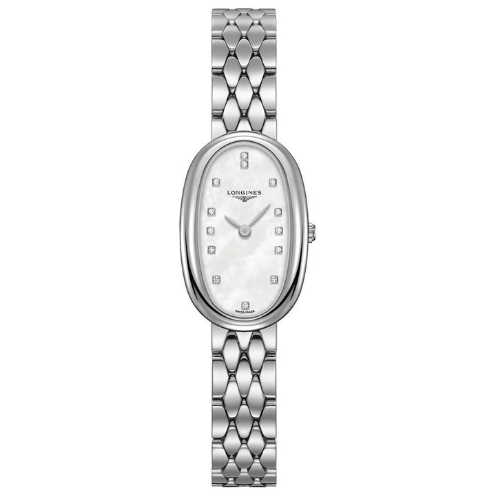 LONGINES SYMPHONETTE DIAMONDS QUARTZ MADREPERLA L2.305.4.87.6 - Gioielleria Capodagli