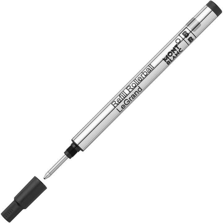 Montblanc 2 rollerballvullingen LeGrand Broad Mystery Black zwart 128226 - Capodagli 1937