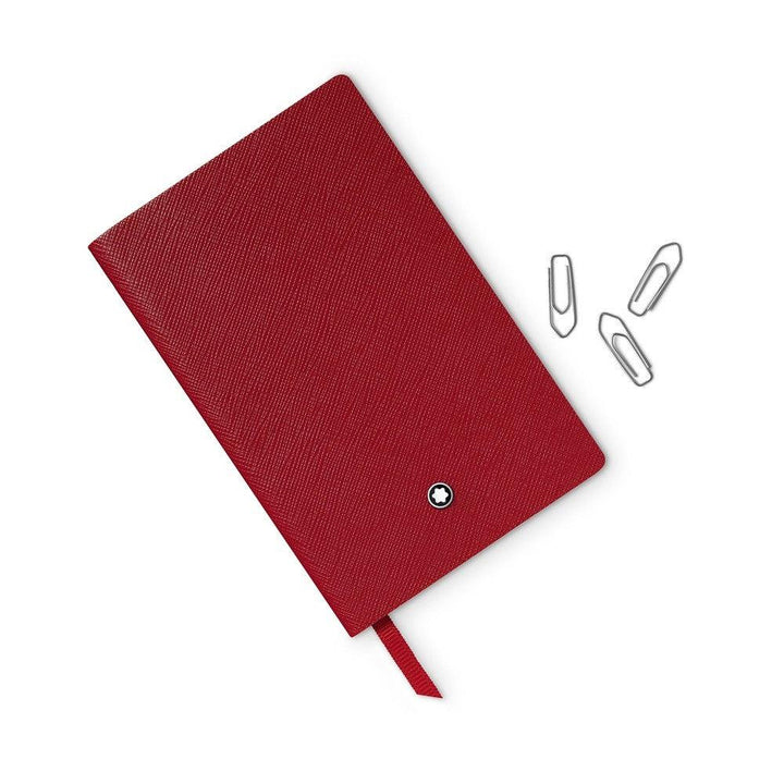 Montblanc blocco note notebook 148 a righe Red ( rosso ) cancelleria di lusso 118039 - Gioielleria Capodagli