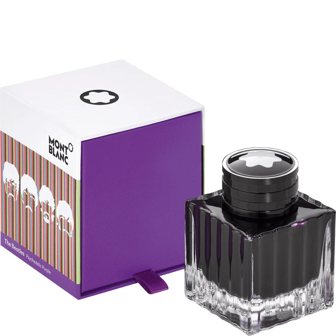 Montblanc boccetta d’inchiostro 35ml The Beatles Psychedelic Purple viola 116250 - Gioielleria Capodagli