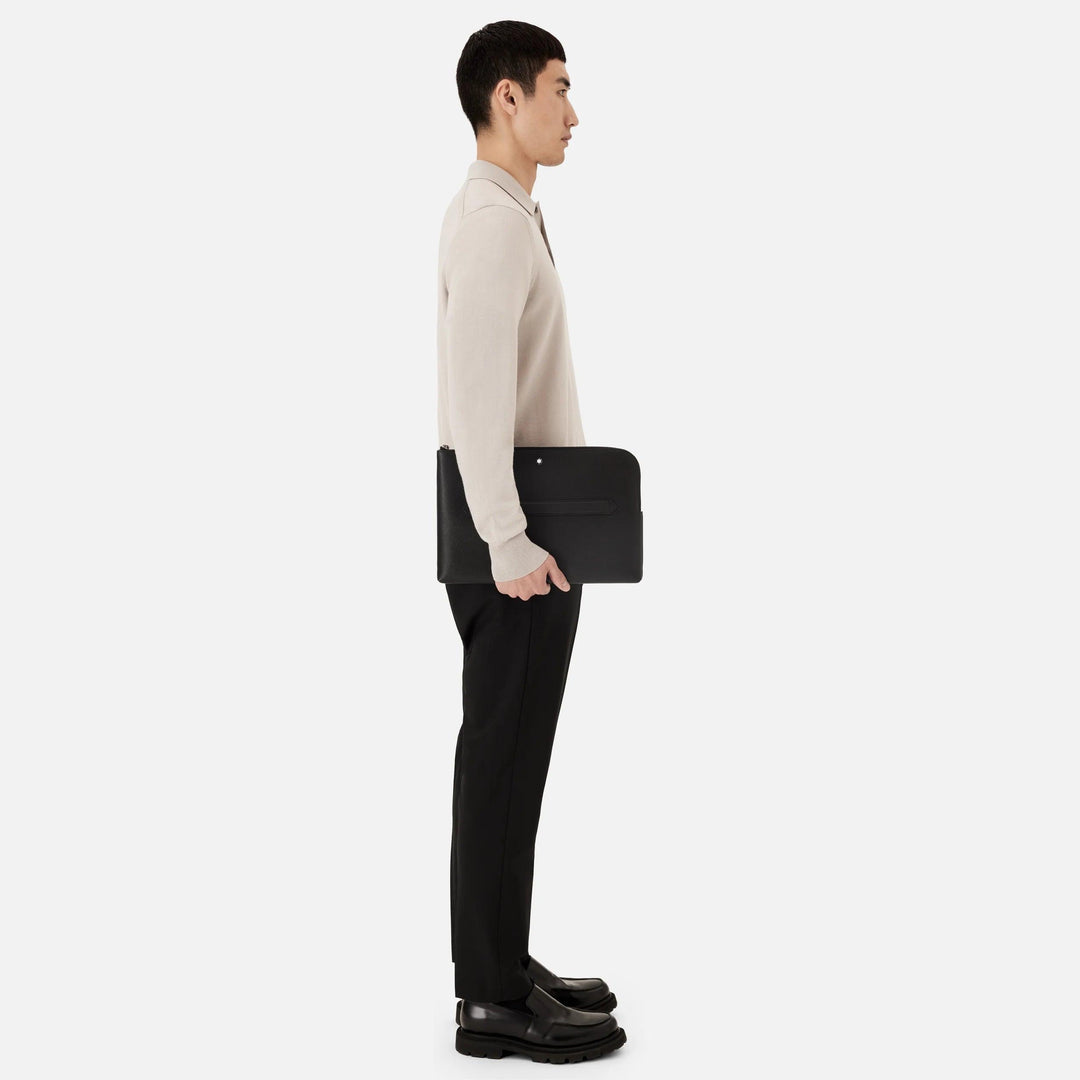 Montblanc laptoptas Montblanc Sartorial zwart 130281 - Capodagli 1937