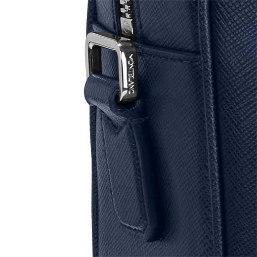 Montblanc middelgrote documententas Sartorial Blue 130093 - Capodagli 1937