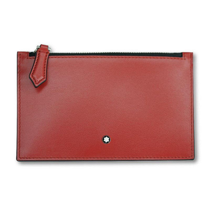 Montblanc kaarthouder met ritssluiting Meisterstück rood 129908 - Capodagli 1937