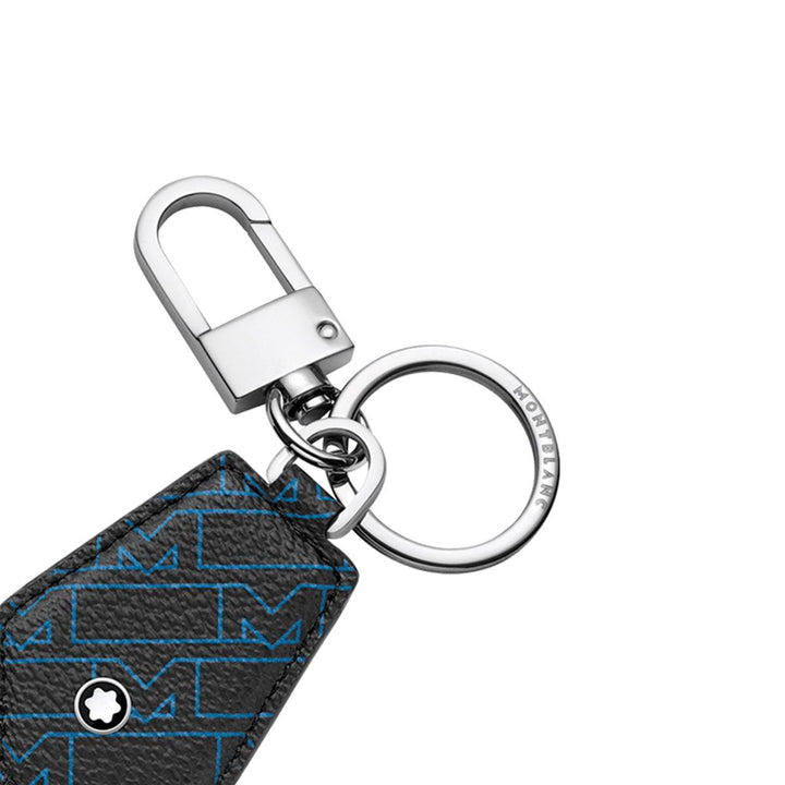 Montblanc ruitvormige sleutelhanger Montblanc M_Gram 4810 blauw 127920 - Capodagli 1937
