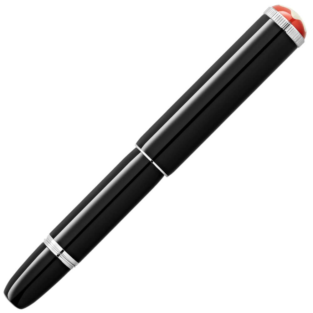 Montblanc roller Heritage Rouge et Noir “Baby” Zwart Speciale editie 127852 - Capodagli 1937