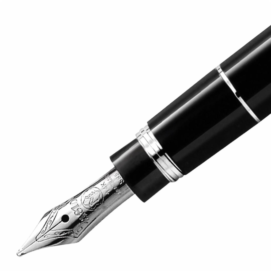 Montblanc stilografica Meisterstuck Platinum Hommage a W.A. Mozart punta F 107705 - Gioielleria Capodagli