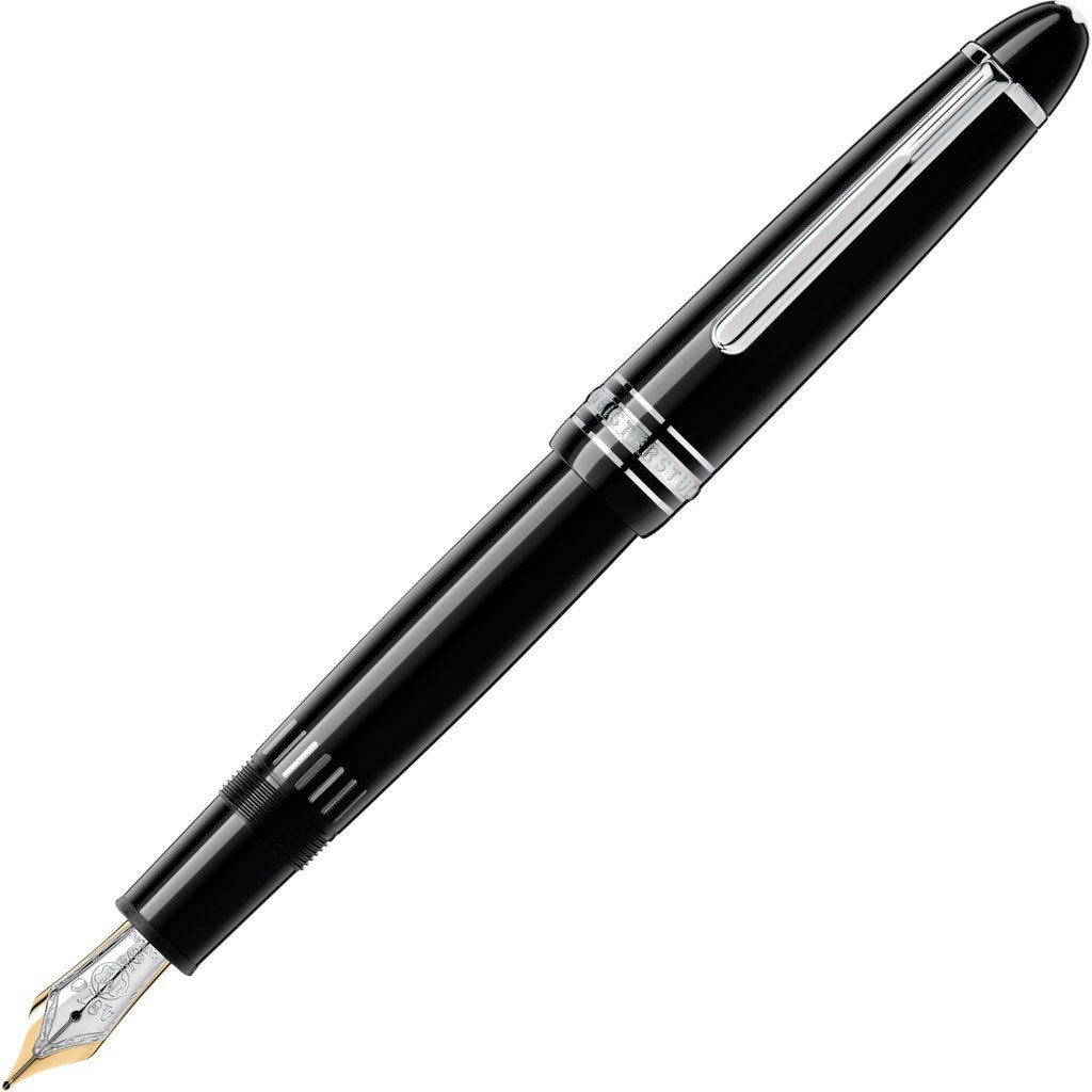 Montblanc stilografica Meisterstück Platinum LeGrand punta M 2851 - Gioielleria Capodagli