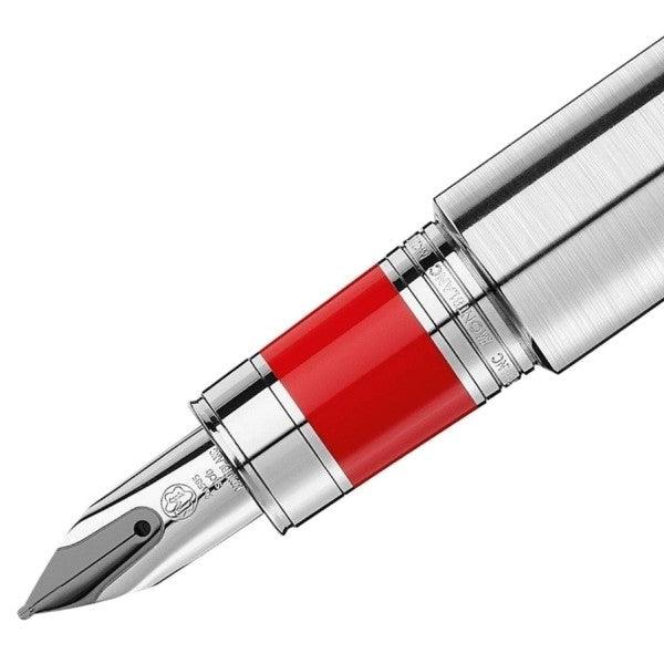 Montblanc stilografica (Montblanc M) RED Signature punta F 113621 - Gioielleria Capodagli