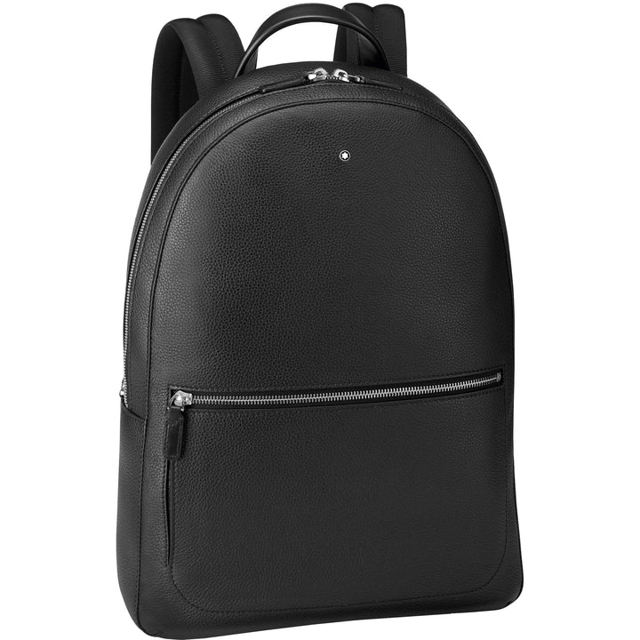 Montblanc dunne rugzak Meisterstück Soft Grain zwart 126235 - Gioielleria Capodagli