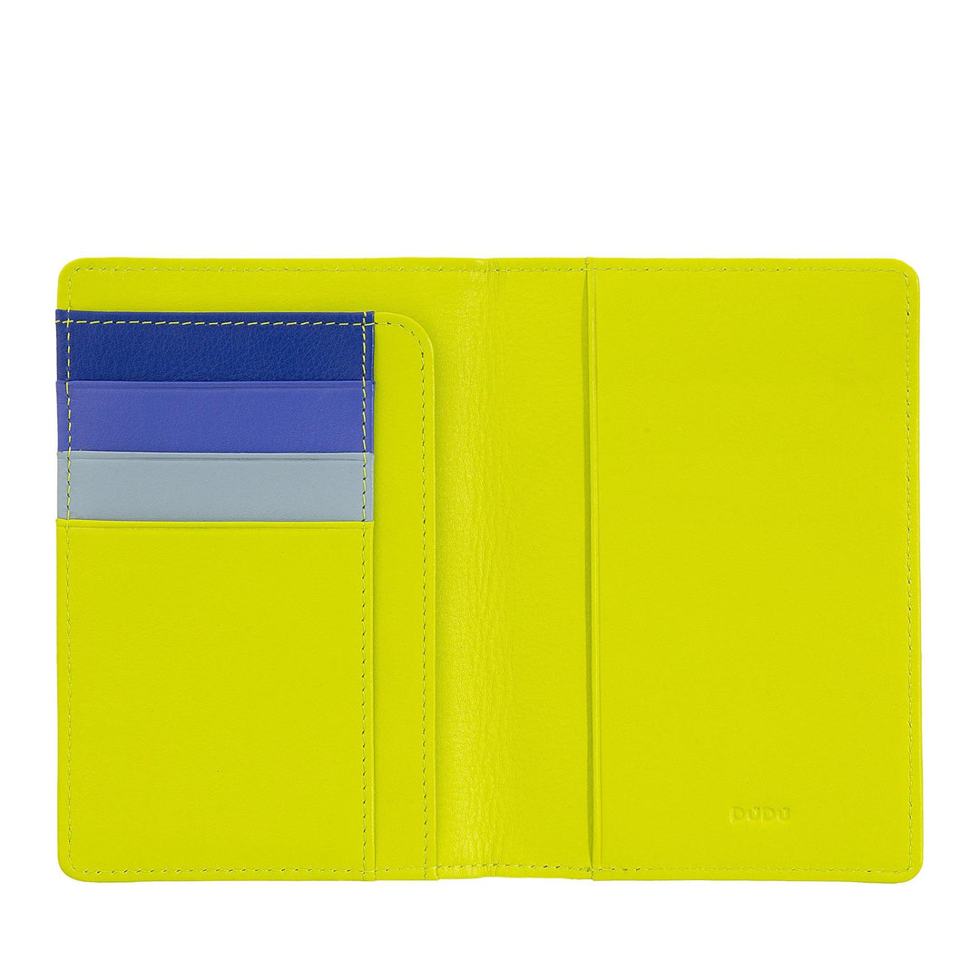 Dudu brengt paspoortleer en creditcards RFID multicolor