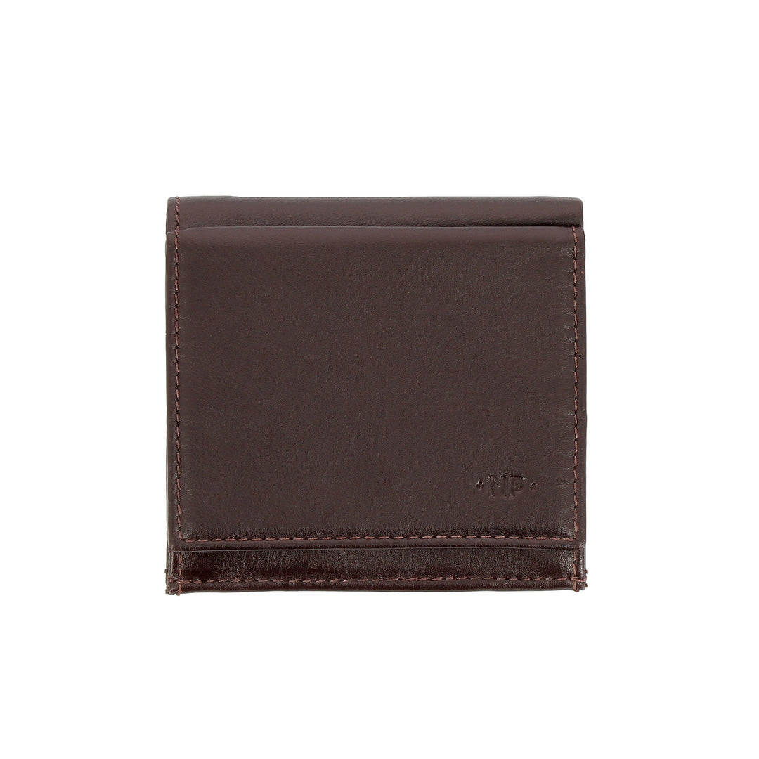 Nuvola Leather Portefeuille Homme Petit en cuir Nappa avec pochette et porte-cartes