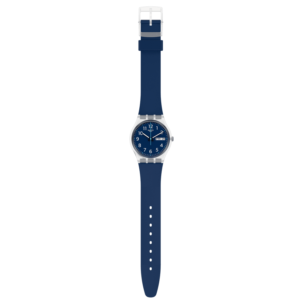 Swatch orologio RINSE REPEAT NAVY Originals Gent 34mm GE725 - Capodagli 1937