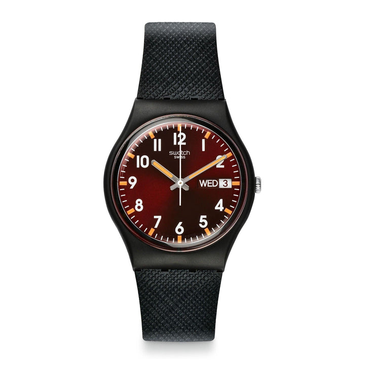 Swatch orologio SIR RED Originals Gent 34mm quarzo GB753 - Gioielleria Capodagli