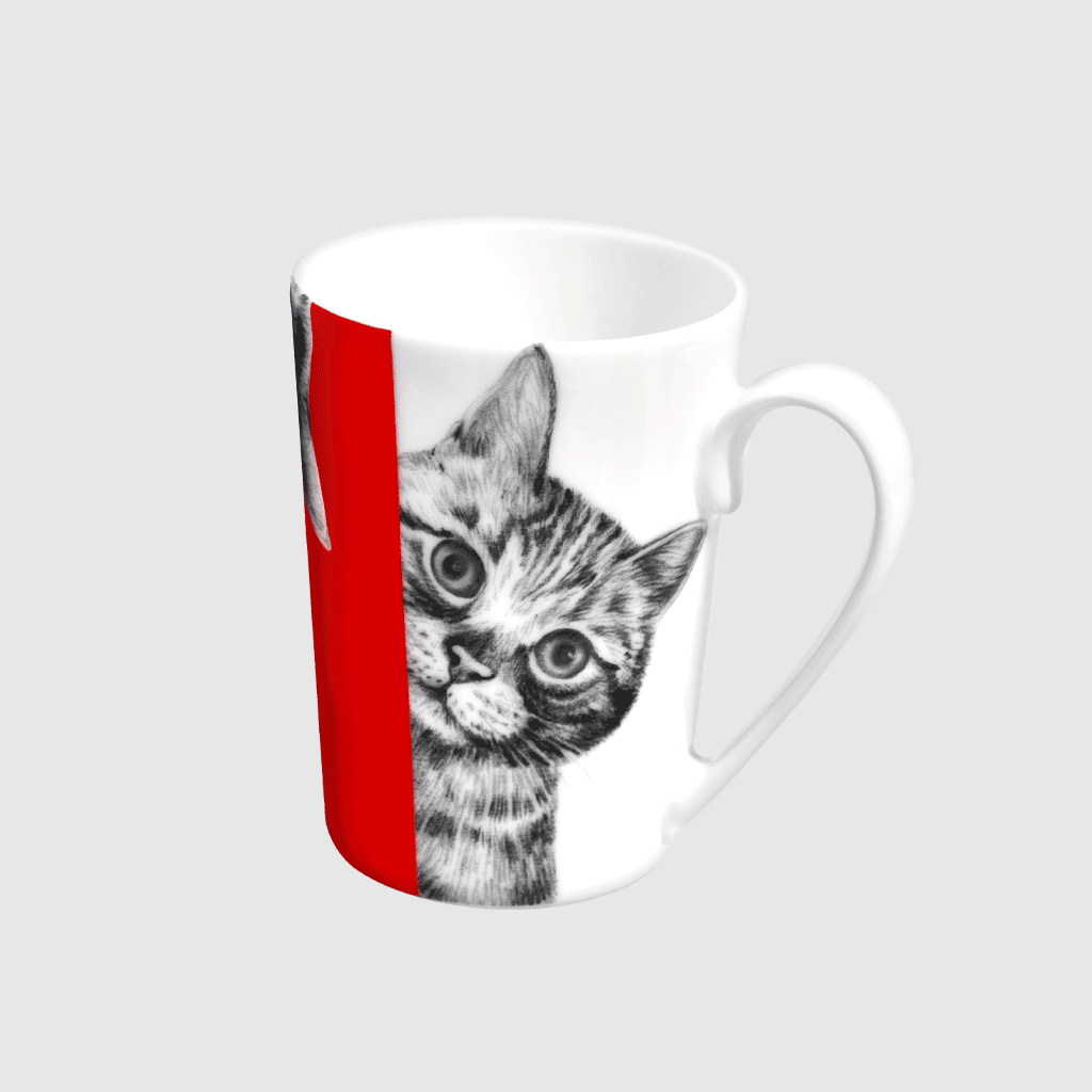 Taitù mug Cats Best Friends collection porcellana fine bone china 14-1-4 CATS - Capodagli 1937