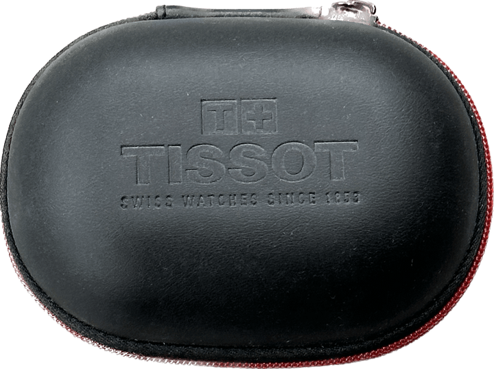 Tissot travel case with black leather watch cloth TIS-01-BOX - Capodagli 1937