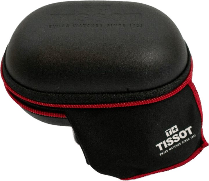 Tissot travel case with black leather watch cloth TIS-01-BOX - Capodagli 1937