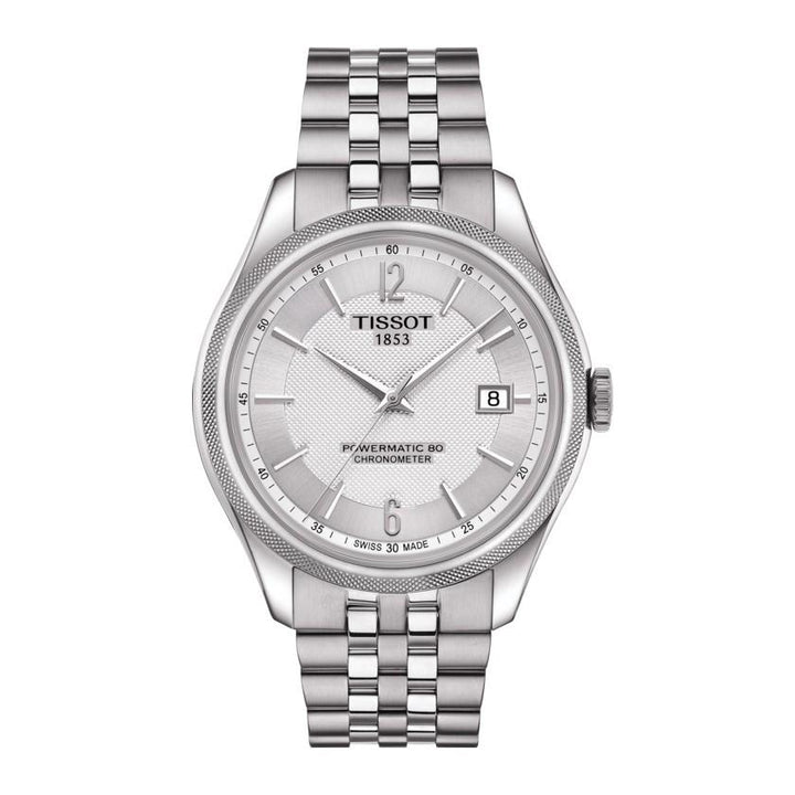 Tissot orologio Ballade Powermatic 80 COSC 41mm argento automatico acciaio T108.408.11.037.00 - Gioielleria Capodagli