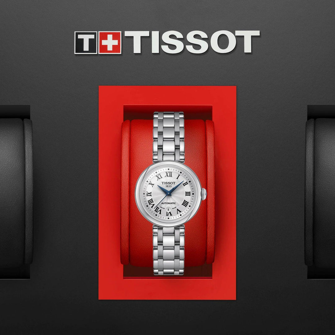 Tissot orologio Bellissima Automatic 29mm bianco automatico acciaio T126.207.11.013.00 - Capodagli 1937