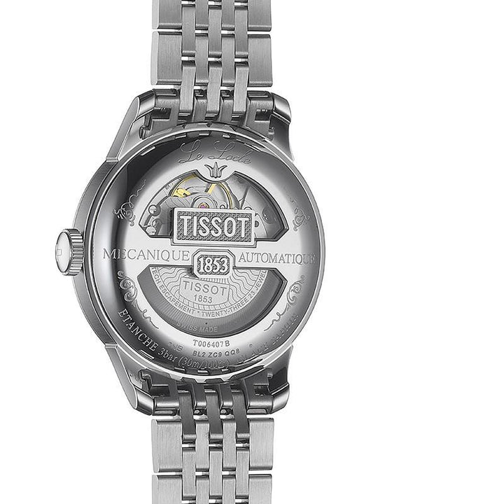 Tissot orologio Le Locle Powermatic 80 39,3mm argento automatico acciaio T006.407.11.033.00 - Gioielleria Capodagli