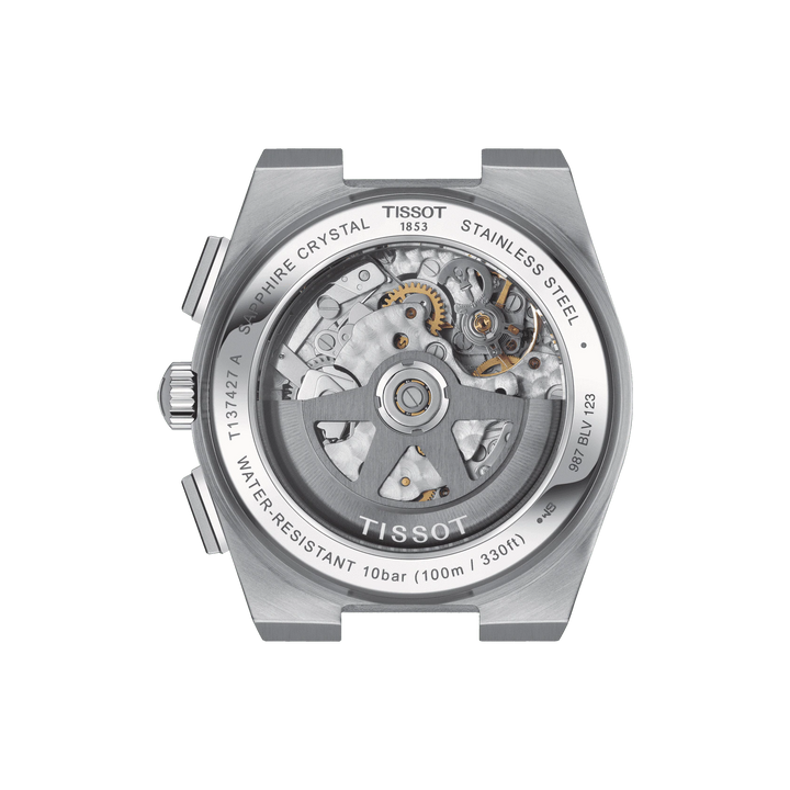 Tissot Watch PRX Automatische chronograaf 42 mm Wit automatisch staal T137.427.11.011.00 uur