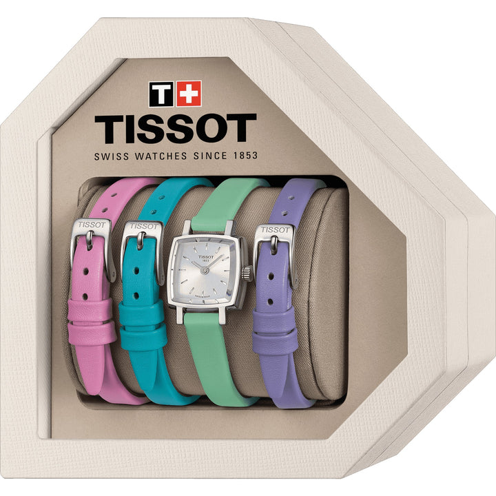 Tissssot Watch Lovely Summer Set 20mm Silver Quartz Steel T058.109.16.031.01