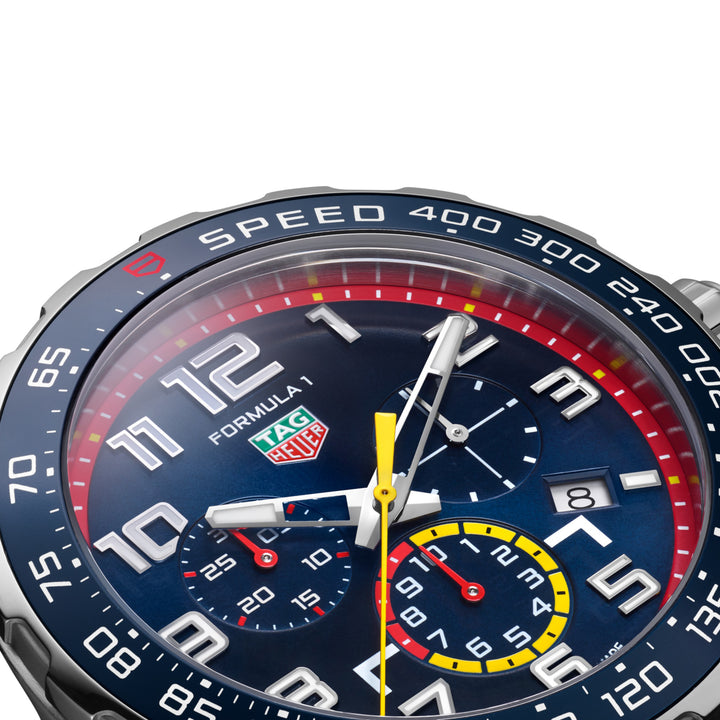 Tag Heuer Clock Formule 1 x Red Bull Racing Quartz Chronograph 43 MM CAZ101AL.BA0842